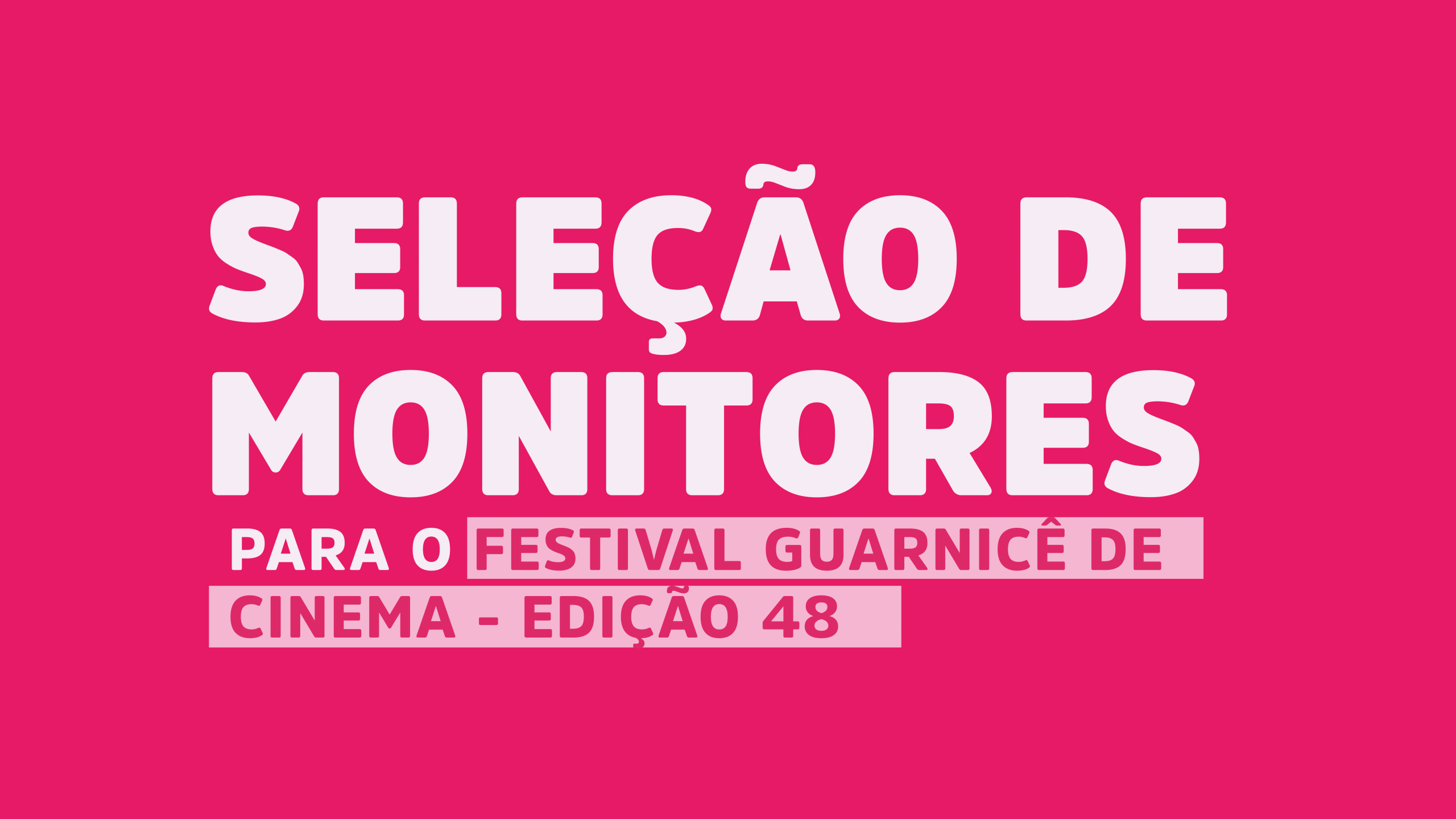 Monitoria: FGC divulga resultado da primeira fase da seleção